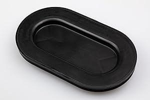 TKMD Truck Bed Oval Drain Plug Cover Cap Fits for 1999-2018 Ford F150 Pick Up #4L3Z-99277B76-AA 1Pcs