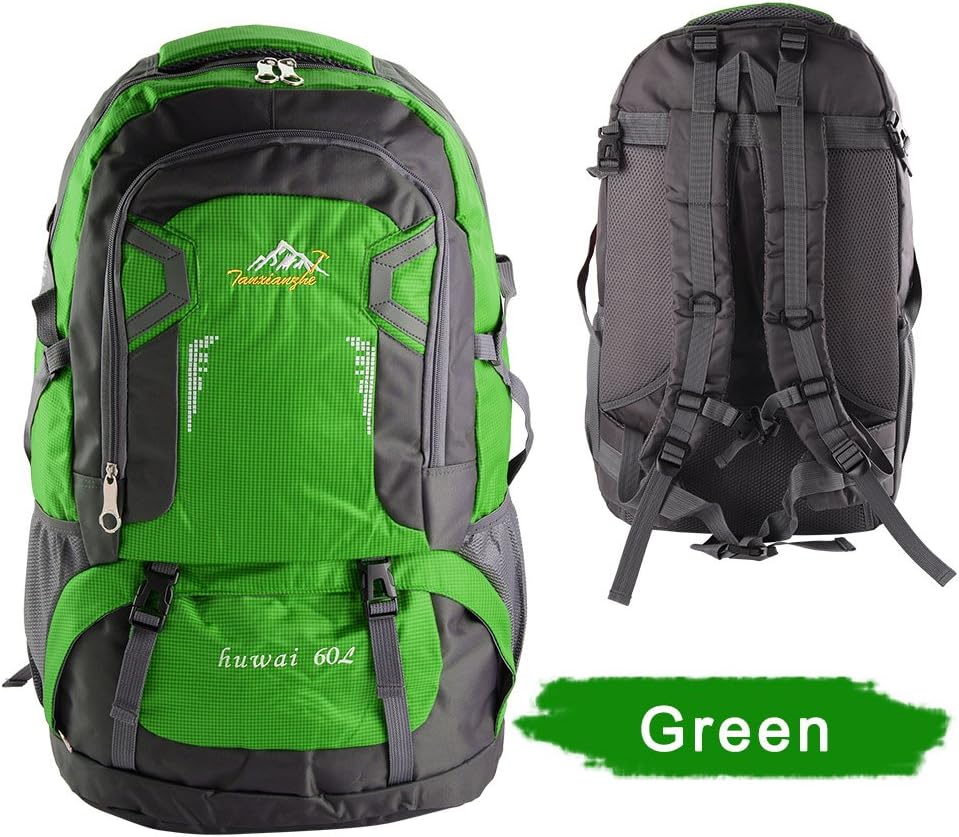 AllRight Waterproof Climbing Backpack Outdoor Sports Hiking Traveling Adjustale Waterproof 60L Multi Colors