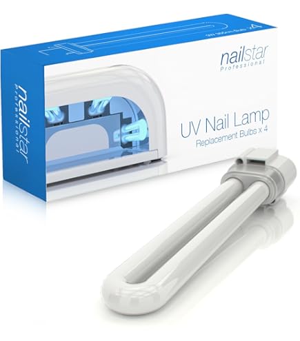 Bombillas UV De Repuesto 9W Para Secador De Uñas - Pack De 4 Unidades, Longitud De Onda 365nm
