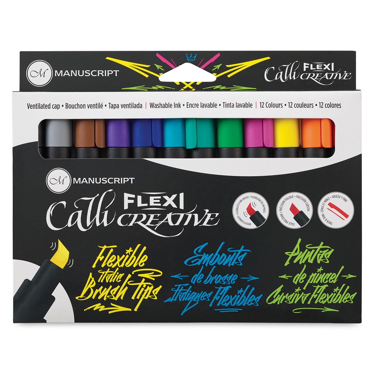 MANUSCRIPT Flexi tip Marker, FMEFTM