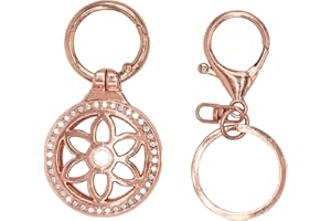 Air-Tracker Tag-Holder Air-Tracker Keychain Case - Metal Diamonds Shine Airs Trackers Tag Keychain for Apple Keys Pets Backpa