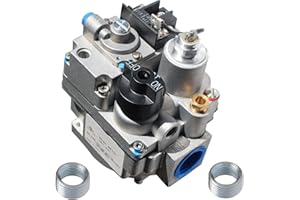 MCAMPAS 700-506 Millivolt Gas Valve Replacement for Robertshaw 700 Series, 200,000 BTU/H Fast Opening, Compatible with Millivolt Combination Valve -Natural Gas