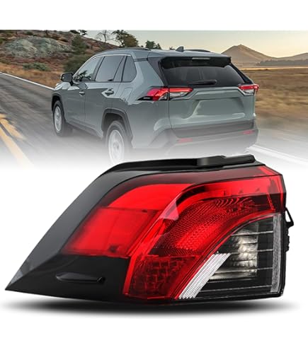 DEPO RAV4 テールランプ 2016-2018 Toyota RAV4 LED Outer Inner Tailights Tail Lamps Lights