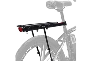 King Mills Fat Tire Bike Rack and Electric Bike Rack, Parrilla para Bicicletas Trasera, Ideas as Cargo Rack with Load Capacity
