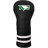 Team Golf NCAA North Dakota Vintage Fairway Headcover (Color) - Printed Team Golf NCAA Vintage Fairway Headcover (Printed), Fits All Fairway, Hybrid and Utility Clubs