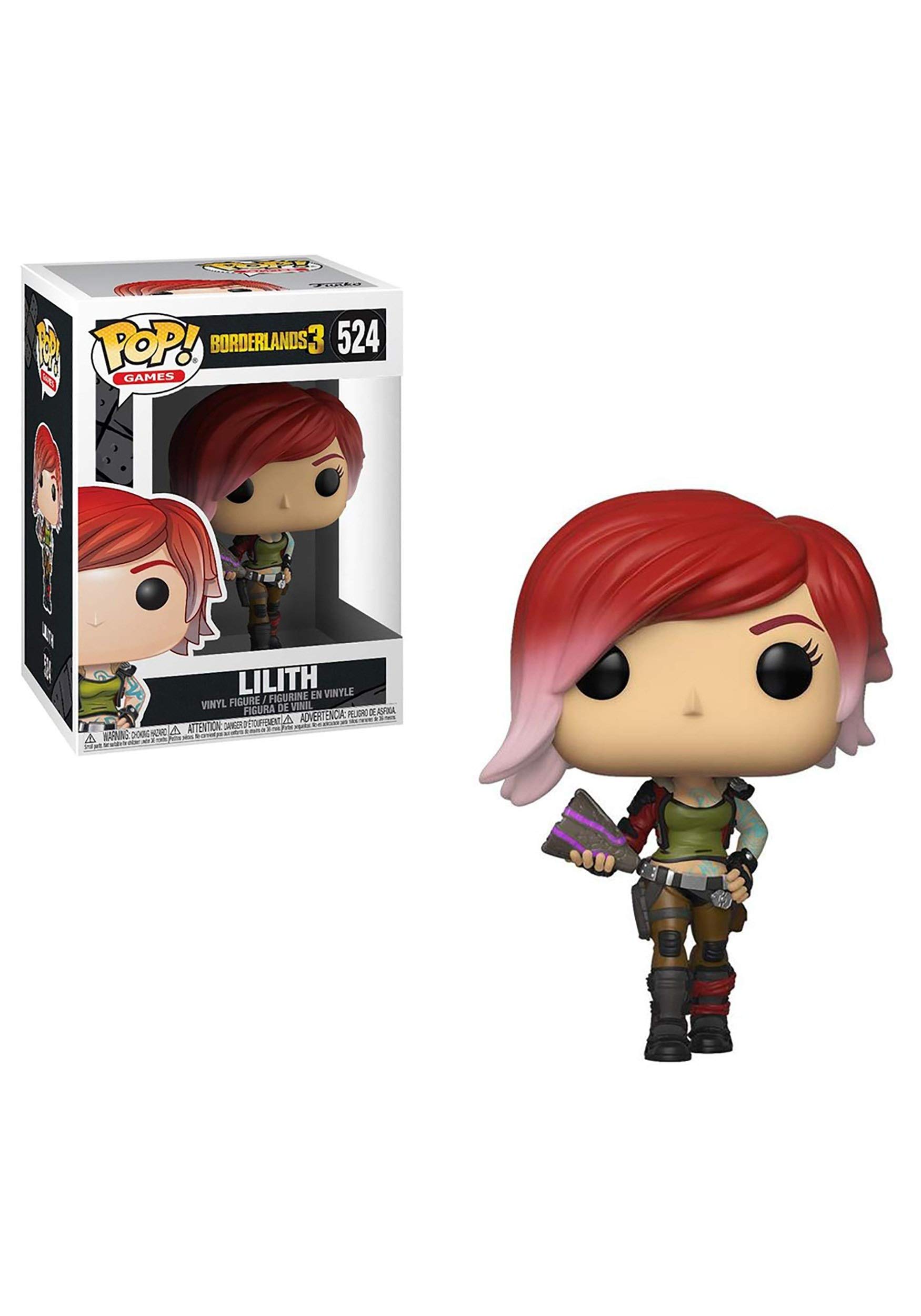 Funko POP! Games: Borderlands 3 - Lilith The Siren - Collectable Vinyl Figure For Display - Gift Idea - Official Merchandise - Toys For Kids & Adults - Games Fans - Model Figure For Collectors