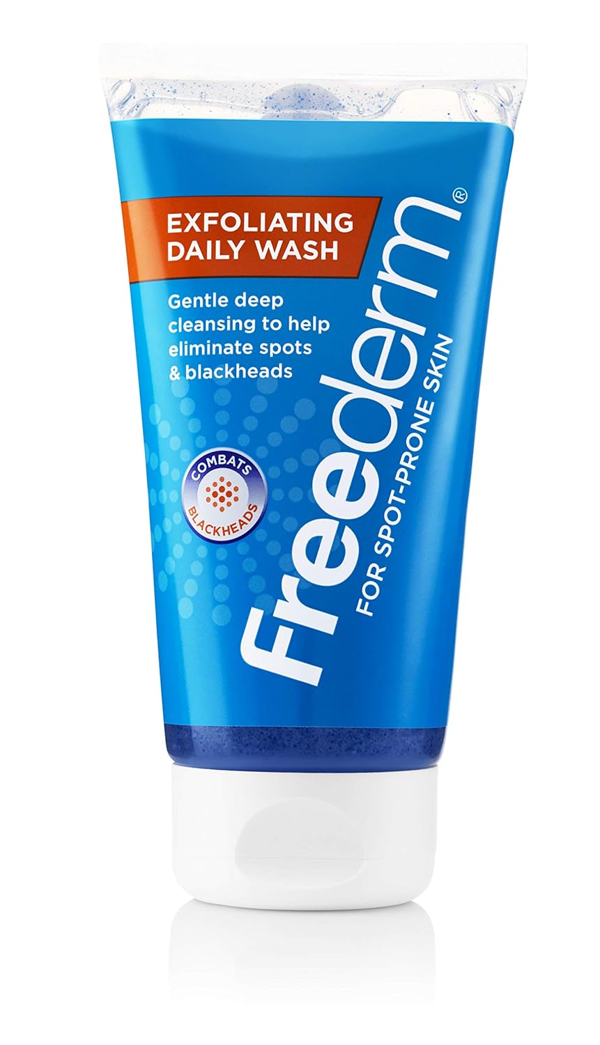 freederm exfoliating face wash