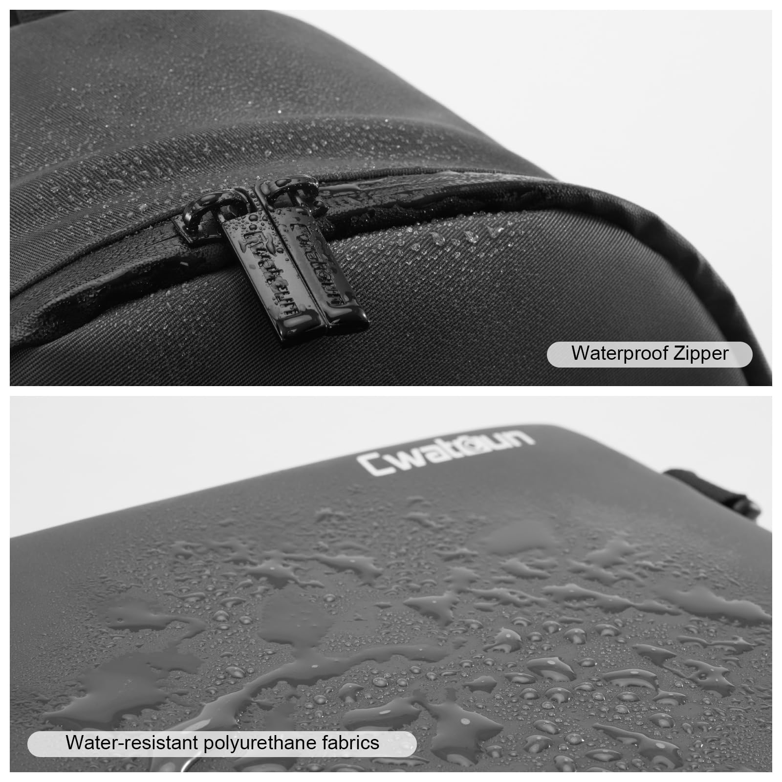 Cwatcun Camera Bag，SLR DSLR Canvas Sling Bag Small Compact Camera Shoulder Bag Crossbody Camera Case photography Purse with Padded Shoulder Strap for Canon Nikon Sony Fuji Mirrorless Cameras