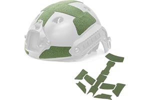 Yzpacc Tactical Helmet Hook and Loop Set for MK Fast Tactical Helmet DIY Kit Helmet Accessories