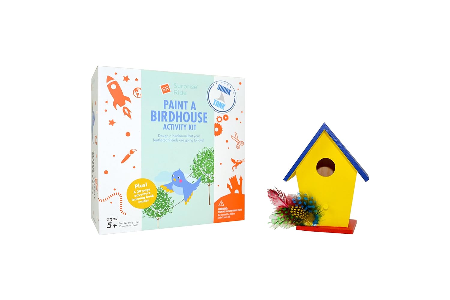 Surprise Ride DIY Crafts: Penguin Pillow, Beeswax Candles, Birdhouse