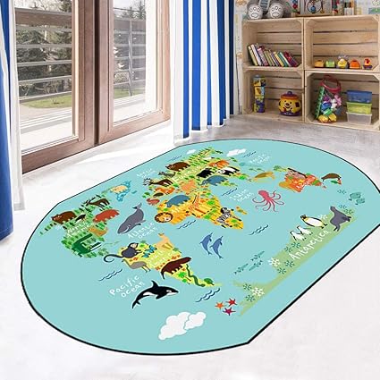 Gt Lyd Wereldkaart Game Tapijt Vloermat Baby Kind Kruipen Mat Kinderen Spelen Gym Matten Care Play Mat Crawl Mats Tapijt Voor Baby A 120 160 Cm Amazon Nl