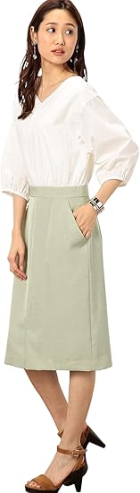 ユナイテッドアローズ グリーンレーベル リラクシング United Arrows Green Label Relaxing Kf Tavii タックblハイショク ワンピース 6730 Olive 67 36 ワンピース チュニック 通販 Amazon