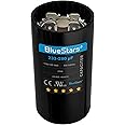 233-280 uf mfd 110-125VAC ±20% Volts Round Motor Start Capacitor 50/60 Hz AC Electric Replacement Part by Blue Stars