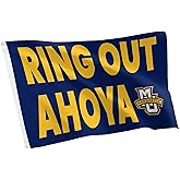 Desert Cactus Marquette University Flag - 3 x 5 Feet Golden Eagles MU Banner, Indoor/Outdoor Durable Fabric Display (Style E)