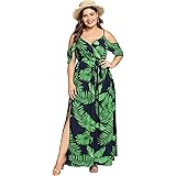 plus size tropical dresses