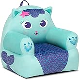 Delta Children - Gabby's Dollhouse Cozee Buddy Kids Chair, Blue