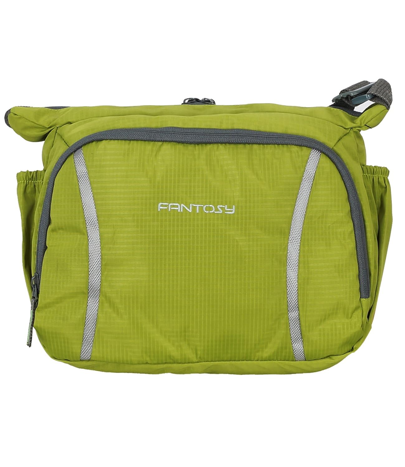 fantosy men green polyester slingbag (mb-004)