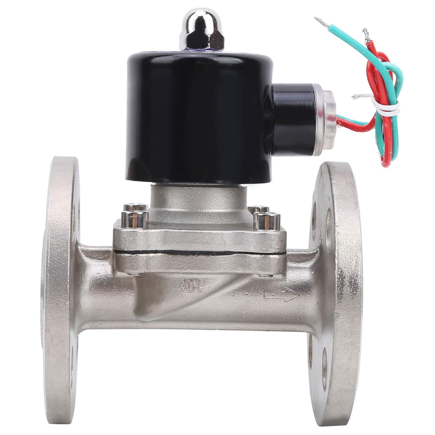 Solenoid Valve DirectActing 1/2in Stainless Steel for Industry(AC220V