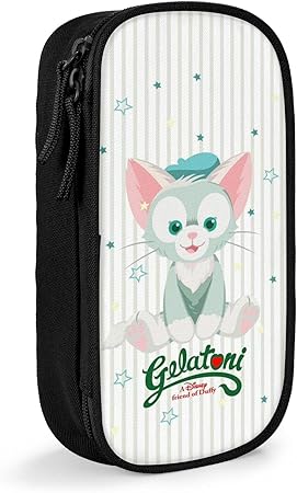 Amazon ダッフィー ジェラトーニ 筆箱 ペンケース 筆入れ ペンポーチ 大容量 ファスナー 便利 収納 Danesi 多機能 男の子 女の子 小学生 中学生 高校生 大学生 大人 人気 おしゃれ かわいい アニメ キャラクター グッズ ペンケース 文房具 オフィス用品