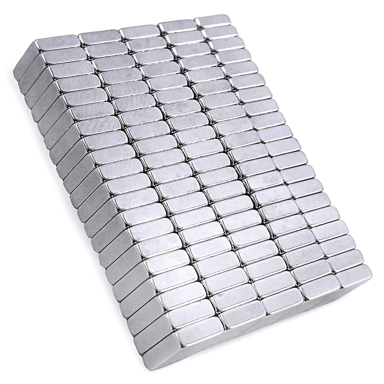 Omicube- N35 Neodym Square Magnets (100 pack) | 5x5x2mm Super Strong Square Magnets | Use on a Magnetic board, Refrigerator, Whiteboard & much more