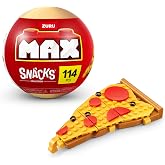 MAX Premium Snacks Building Bricks Collection (Pizza) by ZURU. Building Bricks for Teens, Adults and Collectors. Build, Collect and Display Your Collection of Delicious Snacks!