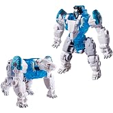 Transformers CYBERWORLD Autobot Jazz Cyber Changers Energon Surge | 4-Inch Action Figure | Quick Change to Beast Mode | Robot Toys for Kids 6+