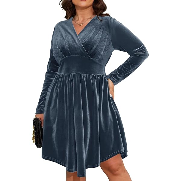 slim fit dress slacks Plus Size Velvet Sequin A-line Gown by Tiffany Designs 16963 main image 0