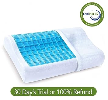 Cloth Fusion Alexia Cervical Orthopedic Contour Memory Foam Pillow