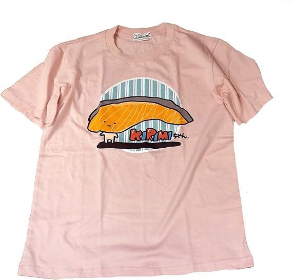 Amazon きりみちゃん Kirimichan メンズ レディース ユニセックス 半袖tシャツ Kr 001 L ピンク ウェア シューズ Tシャツ カットソー 通販