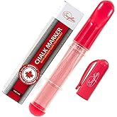 Fabric Markers for Sewing – Ergonomic Tailors Chalk Pen with Improved Dosing Wheel for Sharp Lines - Washable Sewing Chalk Ma