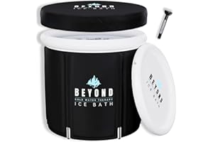 Beyond Ice Bath - Cold Water Therapy | Portable & Inflatable Ice Bath Tub | Cold Plunge Tub for Athletes & Adults Recovery | 