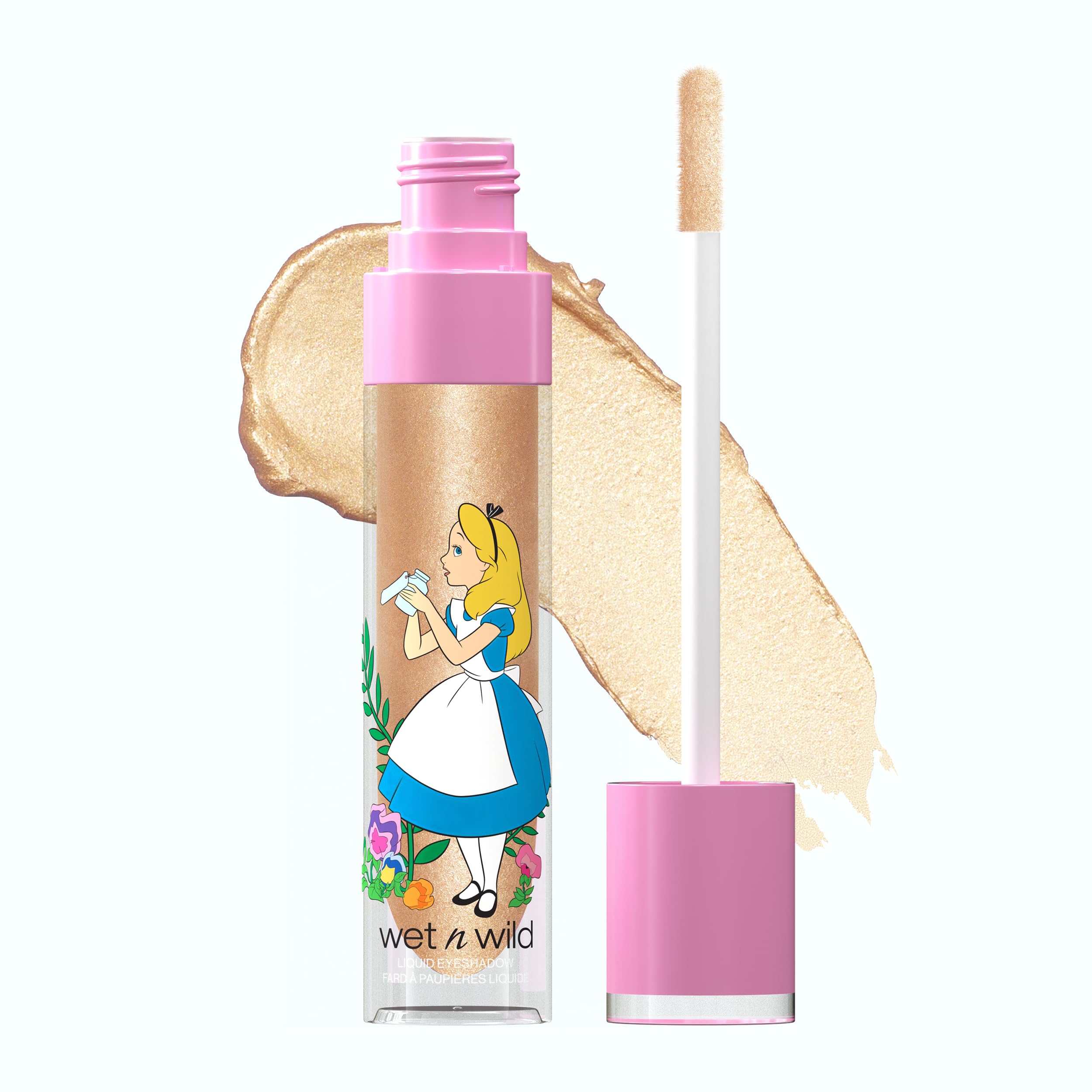 Wet n Wild Alice in Wonderland Liquid Eyeshadow, Richly-Pigmented Liquid Eyeshadow Infused with Multi-Dimensional Pearls, Dries Quickly for Intense Shimmer, I'm Not Myself Shade
