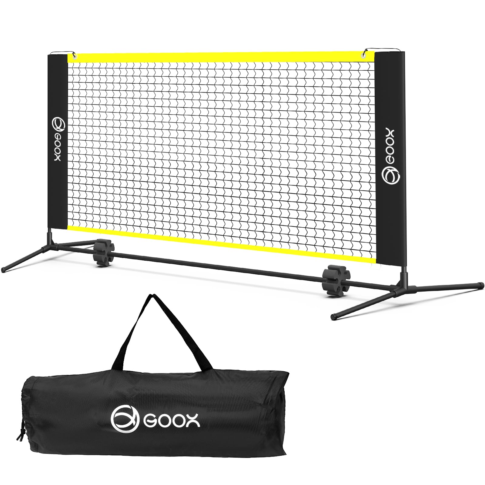 Photo 1 of GOOX 6FT Small Mini Pickleball Net Set - Quick Setup Indoor/Outdoor Portable Practice Net - Lightweight Dink Training Aid for Backyard, Driveway