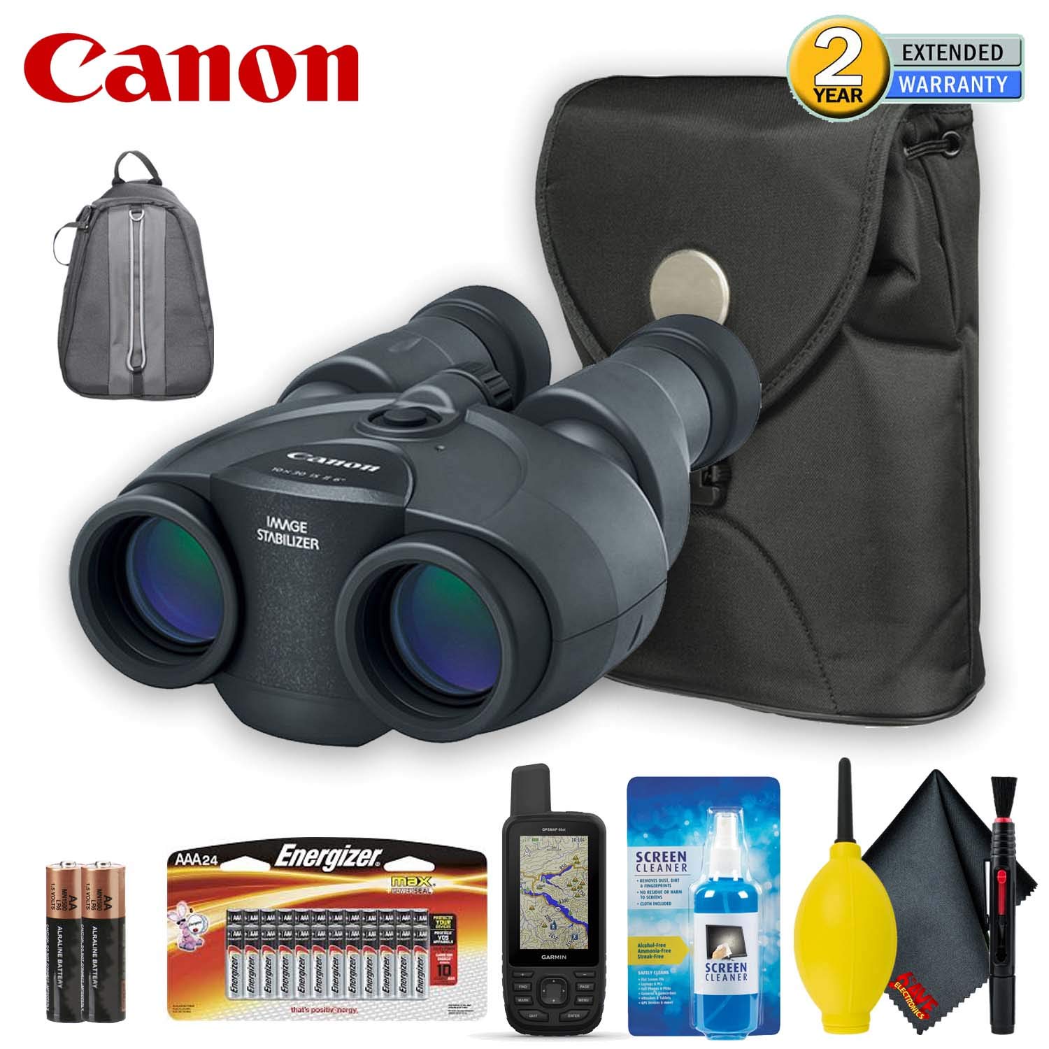 Canon 10x30 is II Image Stabilized Binocular Advanced Accessory Bundle 13803240610 eBay
