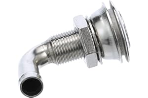 Seachoice Fuel Tank Vent, Stainless Steel, 5/8 in., 90 Dgree, Corrosion-Resistant