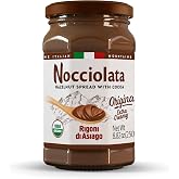 Rigoni di Asiago Organic Nocciolata Classic Hazelnut Spread with Cocoa &amp; Milk, 8.82 OZ (Pack of 1)