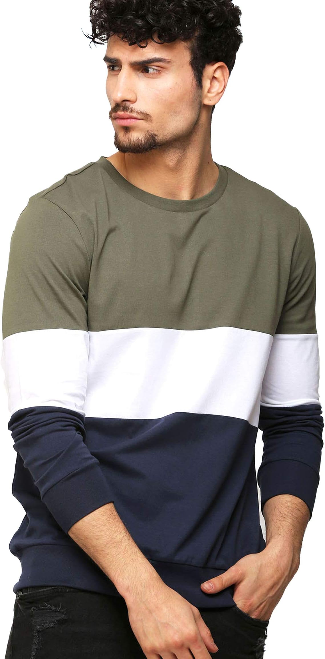 AELOMART Men's Regular Fit T-Shirt