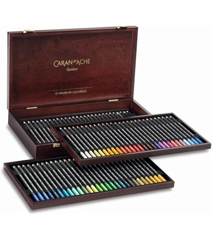 全建会　化粧品 Amazon.com : CREATIVE ART MATERIALS Caran D'ache Luminance Colored