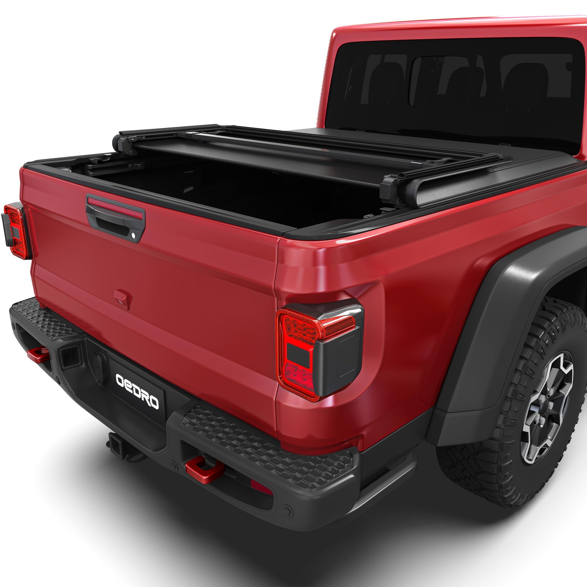 OEdRo Soft Tri fold Truck Bed Tonneau Cover Compatible With 2020 2025 oedro-soft-tri-fold-truck-bed-tonneau-cover-compatible-with-2020-2025