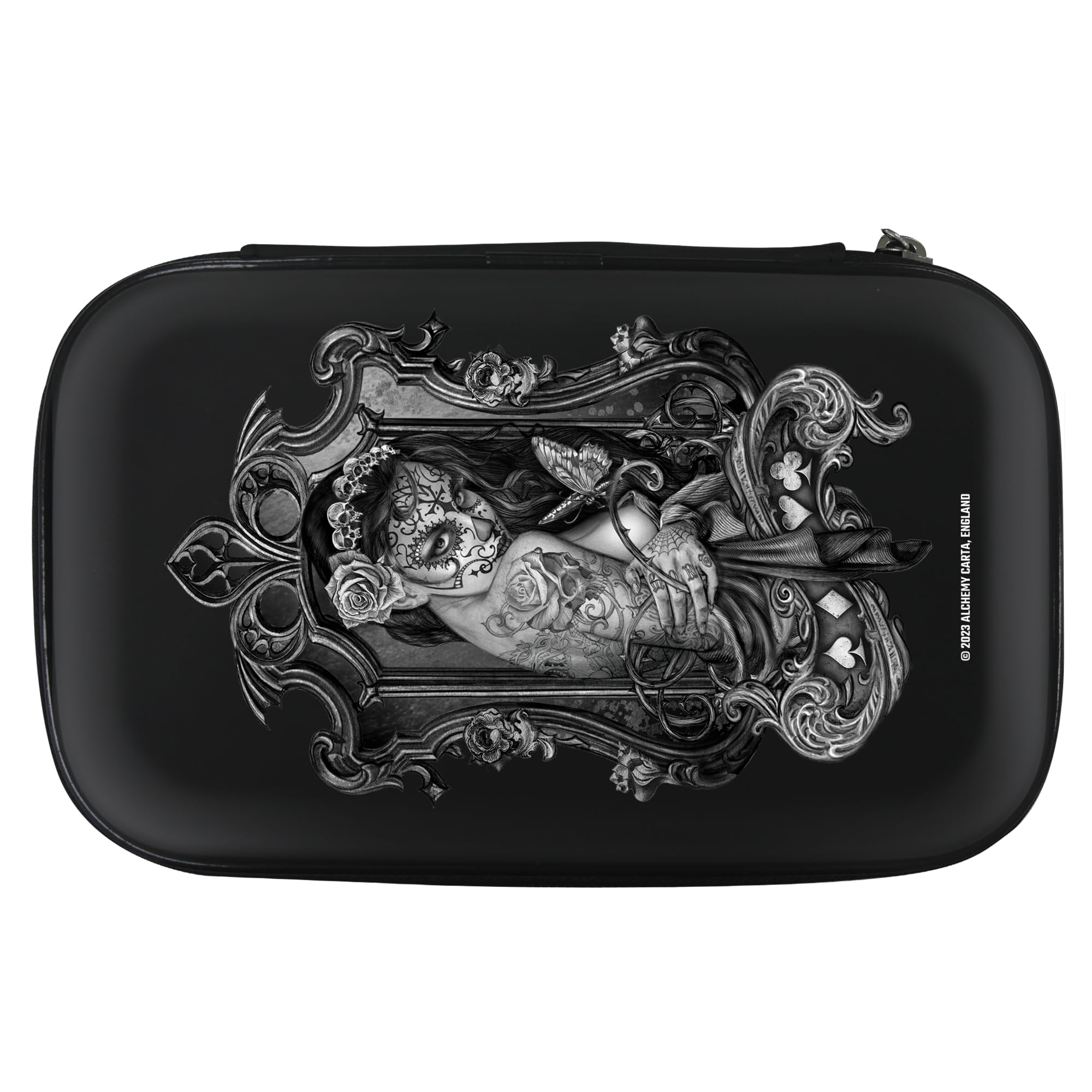 Officially Licensed Alchemy Darts case Gothic Fantasy Design Darts Storage Wallet (Mirror Lady)