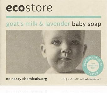 Amazon Co Jp Ecostore エコストア ベビーソープ ラベンダー 80g ベビー 赤ちゃん用 石鹸 ラグジュアリービューティー
