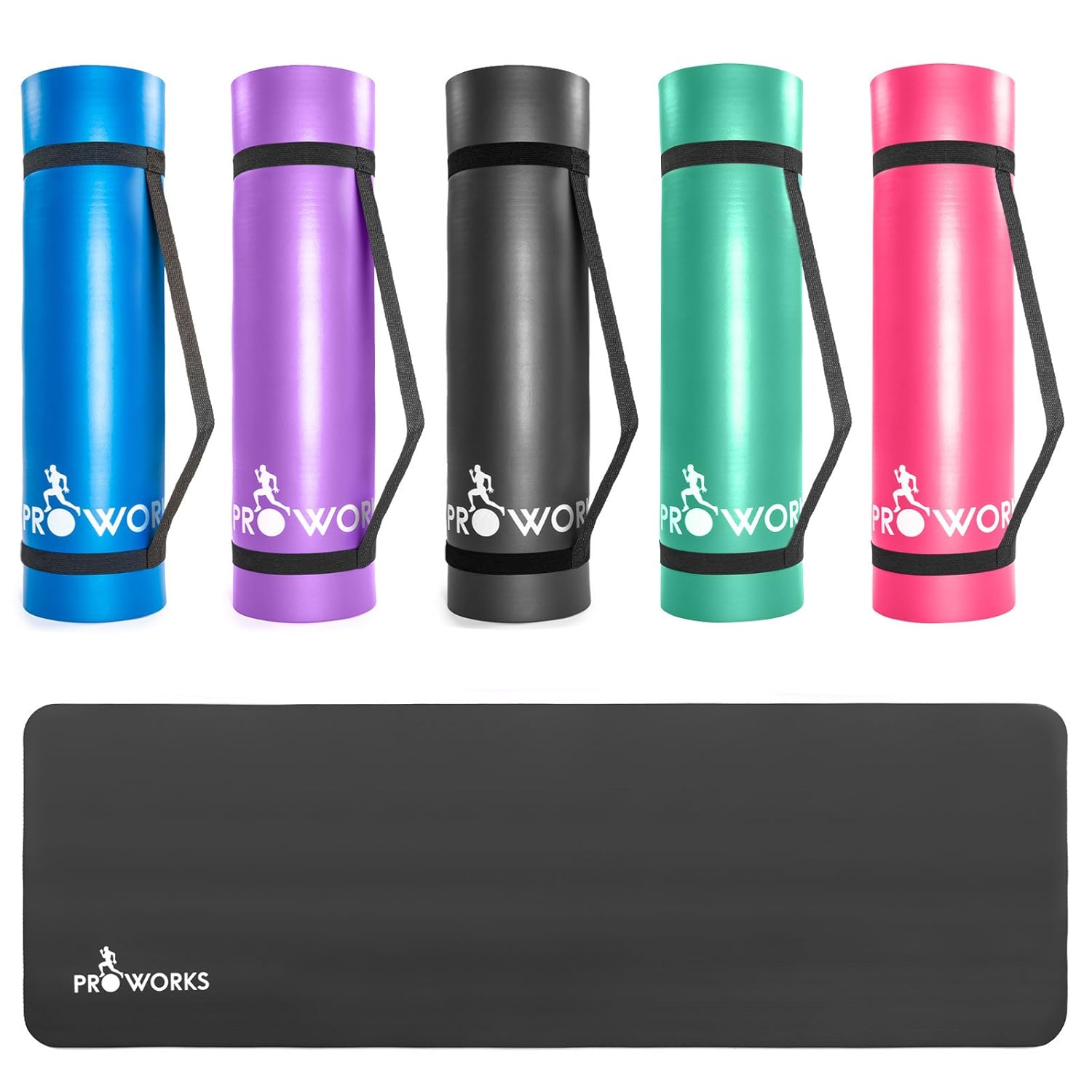 Large Padded Yoga Mat with Carry Handle.all bloggers den Best Products