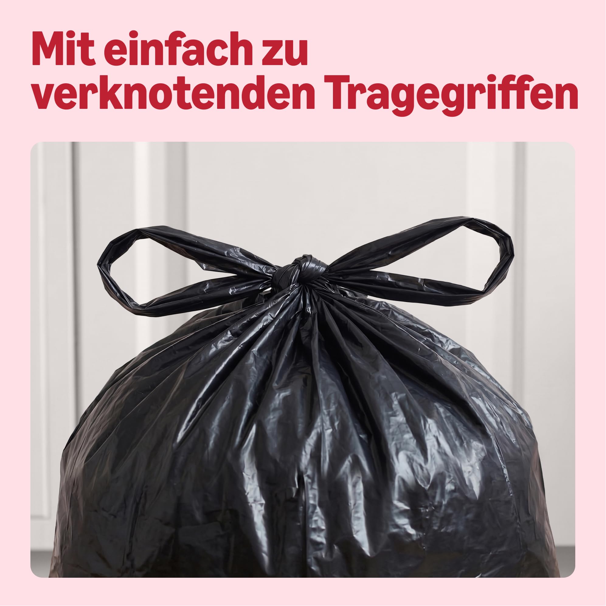 by Amazon Extrastarker Müllsack (Bindegriff) 15 x 75 Liter 3