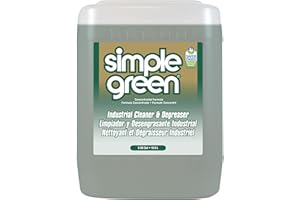 Simple Green, SMP13006, Industrial Cleaner/Degreaser, 1 / Each, White, 5 Gallons (Pack of 1)