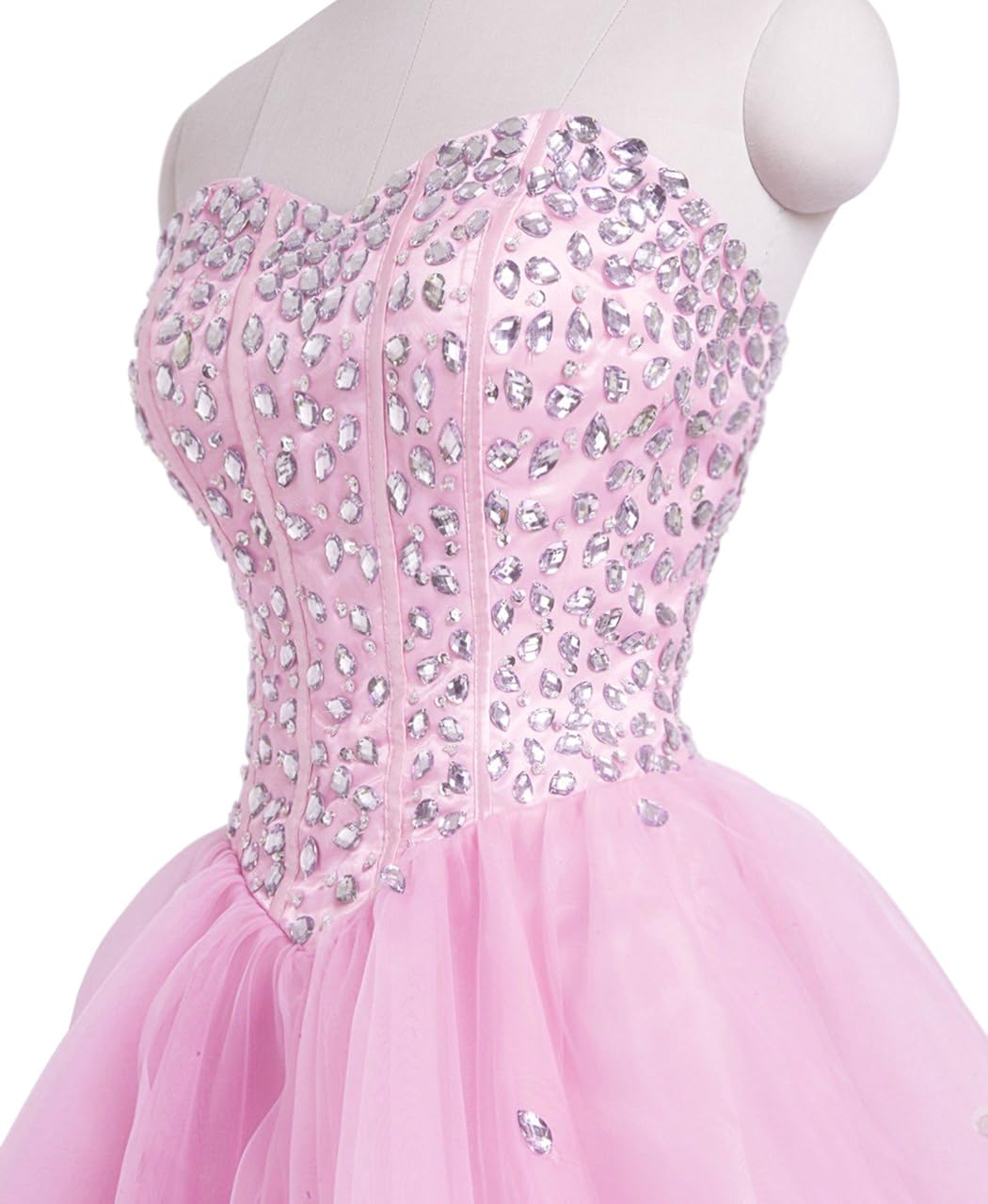 fashion plaza strapless homecoming dress