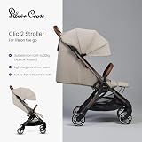 Silver Cross Clic 2 Compact Stroller Latte Birth to 22kg Travel Bag view 3