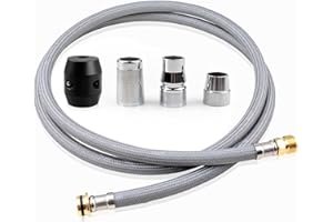 HANSENGROYI Kitchen Faucet Hose Replacement Parts for Grohe 48293000 Flexible Faucet Hose, Pull-Out Faucet Hose Replacement, Flexible Hose for Pull Out Kitchen Sprayer