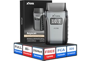 XTOOL AnyScan A30M OBD2 Scanner, 2026 Bidirectional Scan Tool with 26+ Resets, Lifetime Free Update, Wireless Full System Dia