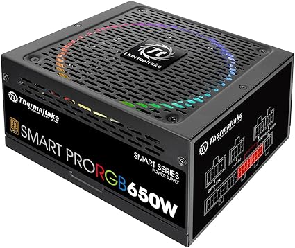 Amazon Thermaltake Smart Pro Rgb 650w Pc電源ユニット 80plus Bronze認定 256色発光対応ファン搭載 Ps750 Ps Spr 0650fpcbjp R Thermaltake 電源ユニット 通販