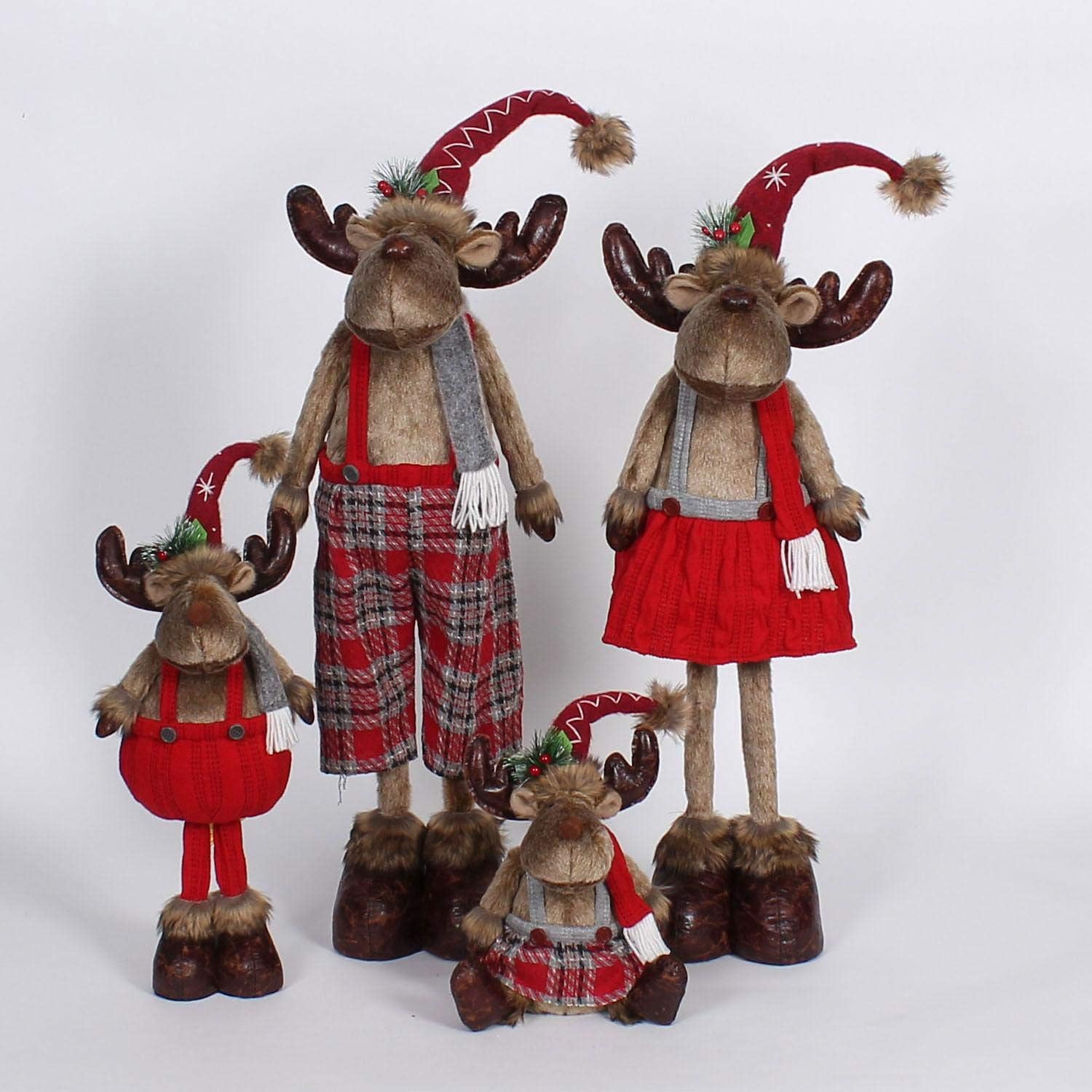 stuffed moose christmas decorations